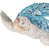 imageDeco 79 Polystone Pelican Decorative Sculpture Textured Home Decor Statue with Red Feathers and Round Blocks Accent Figurine 8quot x 4quot x 13quot RedBlue