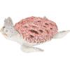 imageDeco 79 Polystone Pelican Decorative Sculpture Textured Home Decor Statue with Red Feathers and Round Blocks Accent Figurine 8quot x 4quot x 13quot RedRed