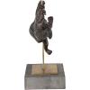 imageDeco 79 Polystone People Decorative Sculpture Home Decor Statue Accent Figurine 9quot x 5quot x 15quot BlackBlack