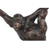 imageDeco 79 Polystone People Decorative Sculpture Home Decor Statue Accent Figurine 9quot x 5quot x 15quot BlackBlack