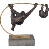 imageDeco 79 Polystone People Decorative Sculpture Home Decor Statue Accent Figurine 9quot x 5quot x 15quot BlackBlack