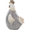 imageDeco 79 Polystone Rooster Decorative Garden Sculpture Indoor Outdoor Garden Statue Outdoor Sculpture 8quot x 5quot x 13quot Gray8 x 5 x 13