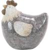 imageDeco 79 Polystone Rooster Decorative Garden Sculpture Indoor Outdoor Garden Statue Outdoor Sculpture 8quot x 5quot x 13quot Gray9 x 6 x 10
