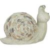 imageDeco 79 Polystone Snail Indoor Outdoor Garden Sculpture 12quot x 7quot x 8quot Gray