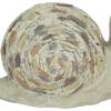 imageDeco 79 Polystone Snail Indoor Outdoor Garden Sculpture 12quot x 7quot x 8quot Gray