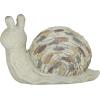 imageDeco 79 Polystone Snail Indoor Outdoor Garden Sculpture 12quot x 7quot x 8quot Gray