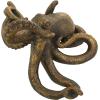 imageDeco 79 Porcelain Ceramic Octopus Decorative Sculpture Tall Home Decor Statue with Long Tentacles Accent Figurine 11quot x 12quot x 17quot SilverBlack