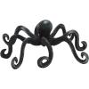 imageDeco 79 Porcelain Ceramic Octopus Decorative Sculpture Tall Home Decor Statue with Long Tentacles Accent Figurine 11quot x 12quot x 17quot SilverBlack