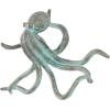 imageDeco 79 Porcelain Ceramic Octopus Decorative Sculpture Tall Home Decor Statue with Long Tentacles Accent Figurine 11quot x 12quot x 17quot SilverBlue