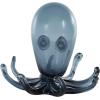 imageDeco 79 Porcelain Ceramic Octopus Decorative Sculpture Tall Home Decor Statue with Long Tentacles Accent Figurine 11quot x 12quot x 17quot SilverDark Blue