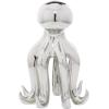 imageDeco 79 Porcelain Ceramic Octopus Decorative Sculpture Tall Home Decor Statue with Long Tentacles Accent Figurine 11quot x 12quot x 17quot SilverSilver