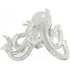 imageDeco 79 Porcelain Ceramic Octopus Decorative Sculpture Tall Home Decor Statue with Long Tentacles Accent Figurine 11quot x 12quot x 17quot SilverSilver