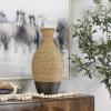 imageDeco 79 Seagrass Handmade Decorative Vase Tall Woven Floor Centerpiece Vase Vase for Home Decoration 11quot x 11quot x 33quot Brown10 x 10 x 21