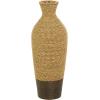 imageDeco 79 Seagrass Handmade Decorative Vase Tall Woven Floor Centerpiece Vase Vase for Home Decoration 11quot x 11quot x 33quot Brown10 x 10 x 28