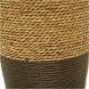 imageDeco 79 Seagrass Handmade Decorative Vase Tall Woven Floor Centerpiece Vase Vase for Home Decoration 11quot x 11quot x 33quot Brown10 x 10 x 28