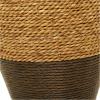 imageDeco 79 Seagrass Handmade Decorative Vase Tall Woven Floor Centerpiece Vase Vase for Home Decoration 11quot x 11quot x 33quot Brown11 x 11 x 27