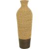 imageDeco 79 Seagrass Handmade Decorative Vase Tall Woven Floor Centerpiece Vase Vase for Home Decoration 11quot x 11quot x 33quot Brown11 x 11 x 33