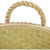 imageDeco 79 Seagrass Round Storage Basket with Handles Set of 3 17quot 15quot 13quotW White