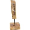 imageDeco 79 Teak Wood Abstract Handmade Decorative Sculpture Carved Home Decor Statue with Faces Accent Figurine 13quot x 4quot x 16quot Brown10 by 12