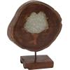 imageDeco 79 Teak Wood Abstract Handmade Decorative Sculpture Carved Home Decor Statue with Faces Accent Figurine 13quot x 4quot x 16quot Brown10 by 12