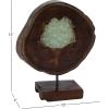 imageDeco 79 Teak Wood Abstract Handmade Decorative Sculpture Carved Home Decor Statue with Faces Accent Figurine 13quot x 4quot x 16quot Brown10 by 12