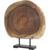 imageDeco 79 Teak Wood Abstract Handmade Decorative Sculpture Carved Home Decor Statue with Faces Accent Figurine 13quot x 4quot x 16quot Brown21 x 4 x 23