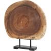 imageDeco 79 Teak Wood Abstract Handmade Decorative Sculpture Carved Home Decor Statue with Faces Accent Figurine 13quot x 4quot x 16quot Brown21 x 4 x 23
