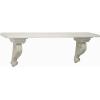 imageDeco 79 Wall Shelf 40quot L x 7quot W x 13quot H White40L x 7W x 13H