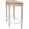 imageDeco 79 Wood Floral Intricately Carved Console Table with Woven Detail 44quot x 16quot x 31quot Brown