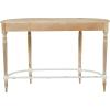 imageDeco 79 Wood Floral Intricately Carved Console Table with Woven Detail 44quot x 16quot x 31quot Brown