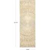 imageDeco 79 Wood Geometric Home Wall Decor Arches Panel Wall Sculpture with Overlapping Gold Arches Wall Art 157quot x 13quot x 432quot Light BrownGold