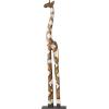 imageDeco 79 Wood Giraffe Decorative Sculpture Home Decor Statue Accent Figurine 11quot x 6quot x 47quot BrownBrown