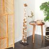 imageDeco 79 Wood Giraffe Decorative Sculpture Home Decor Statue Accent Figurine 11quot x 6quot x 47quot BrownBrown