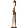imageDeco 79 Wood Giraffe Decorative Sculpture Home Decor Statue Accent Figurine 11quot x 6quot x 47quot BrownOrange