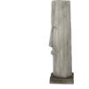 imageThe Novogratz Magnesium Oxide Indoor Outdoor Planter Easter Island Head Large Planter Pot Planter 13quot x 14quot x 18quot Dark GrayBrown