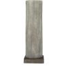 imageThe Novogratz Magnesium Oxide Indoor Outdoor Planter Easter Island Head Large Planter Pot Planter 13quot x 14quot x 18quot Dark GrayBrown