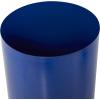 imageThe Novogratz Metal Indoor Outdoor Planter Small Planter Pot Set of 3 Planters 14quot 12quot 10quotH BlackBlue