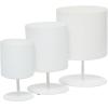 imageThe Novogratz Metal Indoor Outdoor Planter Small Planter Pot Set of 3 Planters 14quot 12quot 10quotH BlackWhite