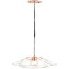 imageDeco 79 Metal Pendant W Bulb W 90quot H59252 12quot W90 H Copper