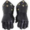 imageDeco 79 Metal Replica Medieval Armor Gloves Set of 2 14quot WBlack