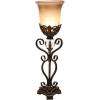 imageDeco 79 Metal Room Uplight Decorative Lamps with Scrolls set of 2 Table Lamps 9quot x 9quot x 30quot Brown2 PIECES LARGE SIZE