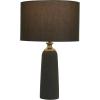 imageDeco 79 Modern Cement Table Lamp Bedside Desk Lamps for Bedroom Living Room Office Kids Room Girls Room Dorm 14quot L x 14quot W x 23quot H BrownBrown