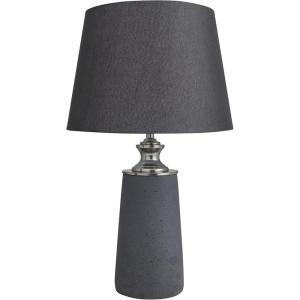 imageDeco 79 Modern Cement Table Lamp Bedside Desk Lamps for Bedroom Living Room Office Kids Room Girls Room Dorm 14quot L x 14quot W x 23quot H BrownBlack
