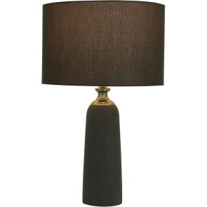 imageDeco 79 Modern Cement Table Lamp Bedside Desk Lamps for Bedroom Living Room Office Kids Room Girls Room Dorm 14quot L x 14quot W x 23quot H BrownBrown