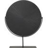imageCosmoLiving by Cosmopolitan Metal Starburst Decorative Sculpture Carved Home Decor Statue with Stand Accent Figurine 18quot x 4quot x 23quot BlackBlack