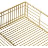 imageCosmoLiving by Cosmopolitan Metal Wire Tray Set of 2 17quot 19quotW Gold