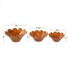imageDeco 79 Bohemian Wood Decorative Bowl Teak 13quot D 9quot H75551 13quot x 9quot BrownBrown