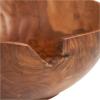 imageDeco 79 Bohemian Wood Decorative Bowl Teak 13quot D 9quot H75551 13quot x 9quot BrownBrown
