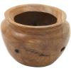 imageDeco 79 Bohemian Wood Decorative Bowl Teak 13quot D 9quot H75551 13quot x 9quot BrownBrown