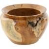 imageDeco 79 Bohemian Wood Decorative Bowl Teak 13quot D 9quot H75551 13quot x 9quot BrownBrown